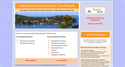 Desktop Screenshot of jahres-reiseversicherungen.de